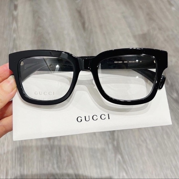 Gucci GG11380 Black Glasses Full Inclusion - NWT - Picture 4 of 6